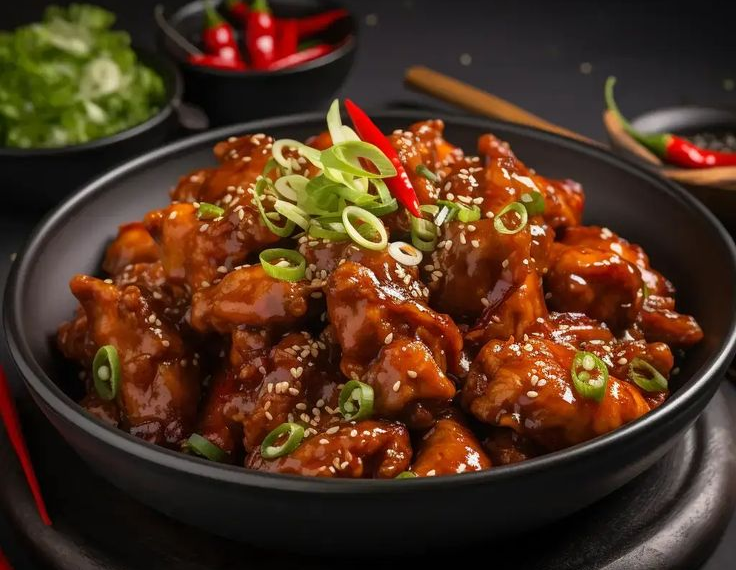 Chicken is a popular food because it is delicious and easy to cook. Different countries have their own special chicken dishes.